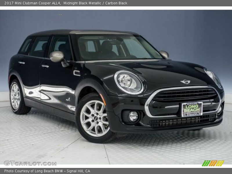 Midnight Black Metallic / Carbon Black 2017 Mini Clubman Cooper ALL4