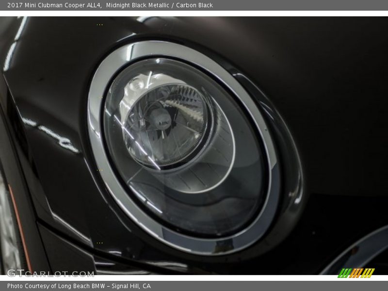 Midnight Black Metallic / Carbon Black 2017 Mini Clubman Cooper ALL4