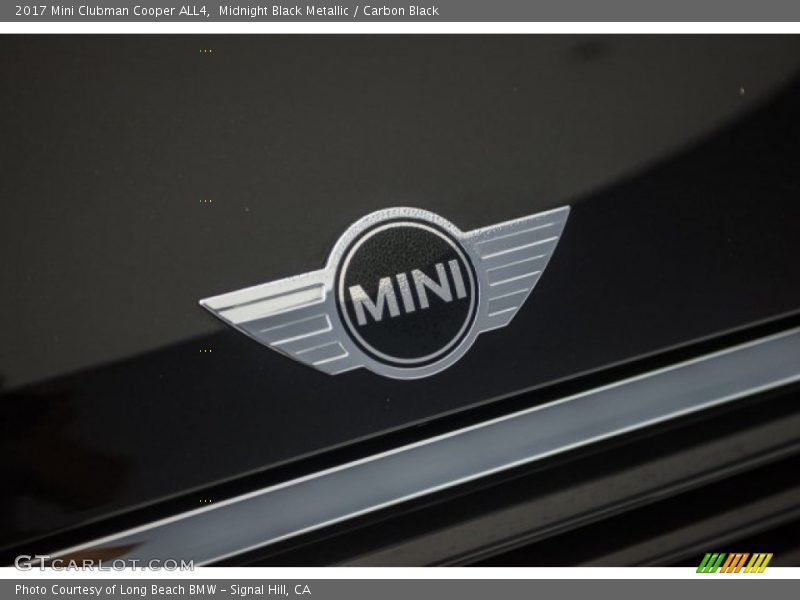 Midnight Black Metallic / Carbon Black 2017 Mini Clubman Cooper ALL4