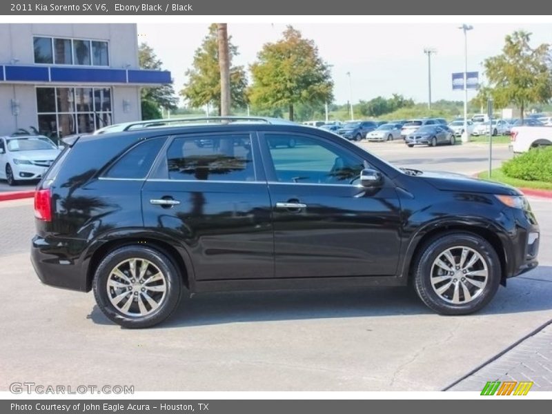 Ebony Black / Black 2011 Kia Sorento SX V6