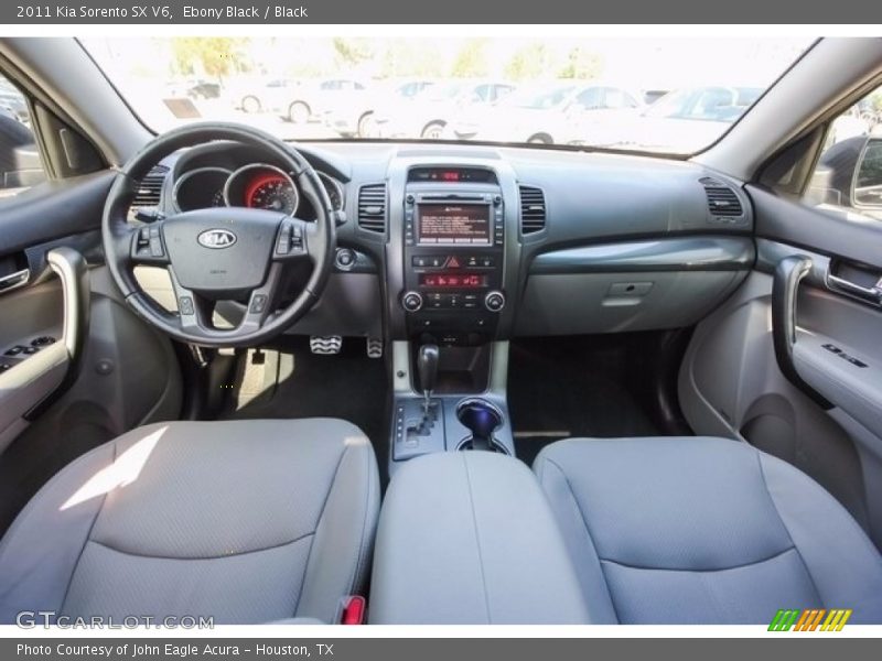 Ebony Black / Black 2011 Kia Sorento SX V6