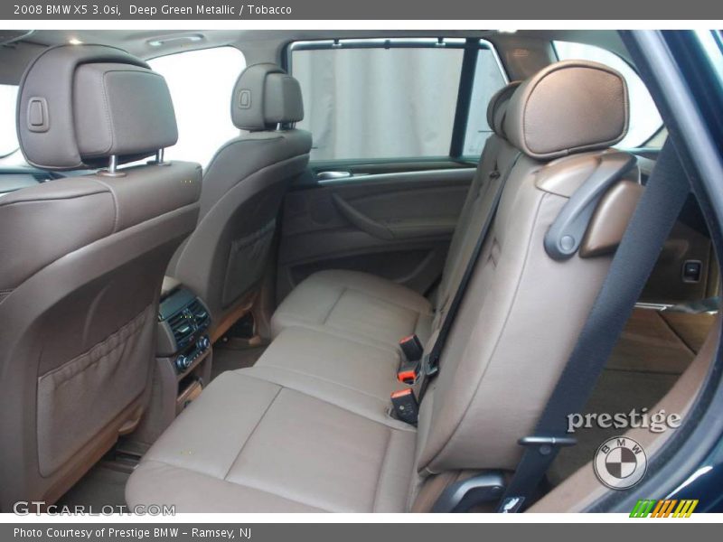 Deep Green Metallic / Tobacco 2008 BMW X5 3.0si