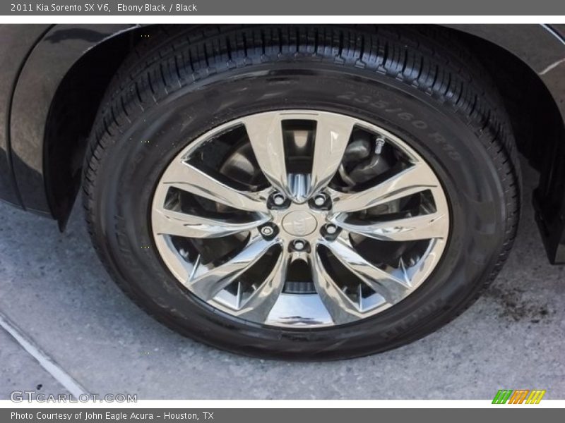 Ebony Black / Black 2011 Kia Sorento SX V6
