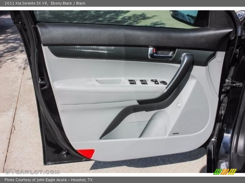 Ebony Black / Black 2011 Kia Sorento SX V6