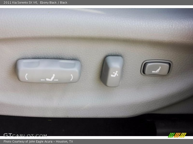 Ebony Black / Black 2011 Kia Sorento SX V6