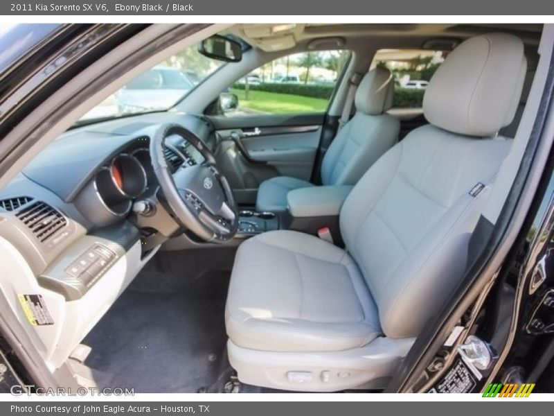 Ebony Black / Black 2011 Kia Sorento SX V6