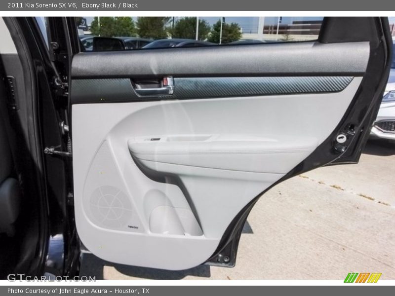 Ebony Black / Black 2011 Kia Sorento SX V6