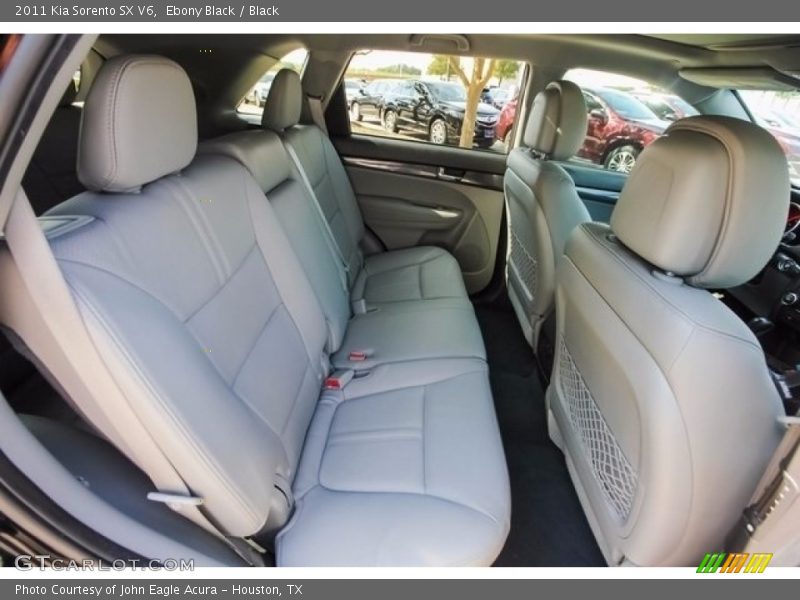 Ebony Black / Black 2011 Kia Sorento SX V6