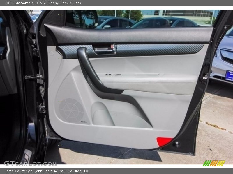 Ebony Black / Black 2011 Kia Sorento SX V6