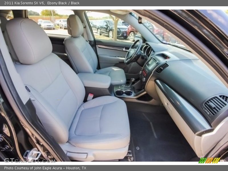 Ebony Black / Black 2011 Kia Sorento SX V6