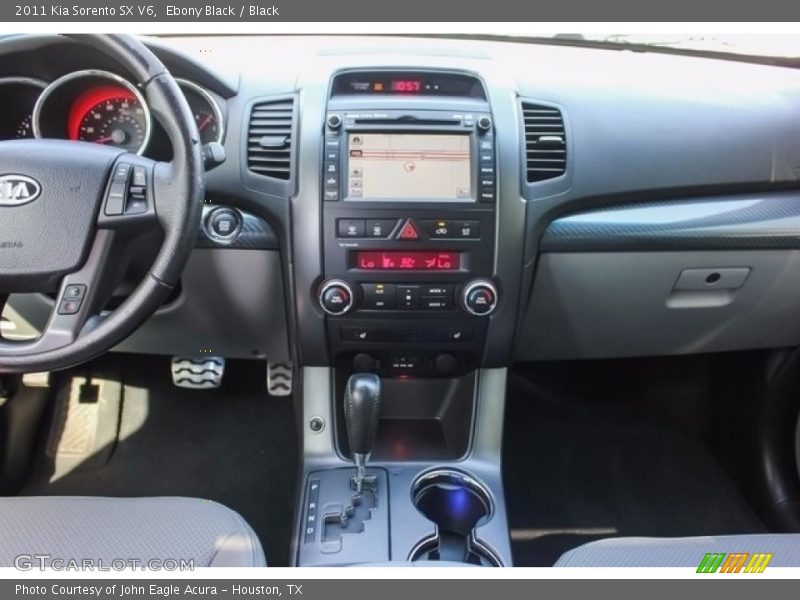 Ebony Black / Black 2011 Kia Sorento SX V6