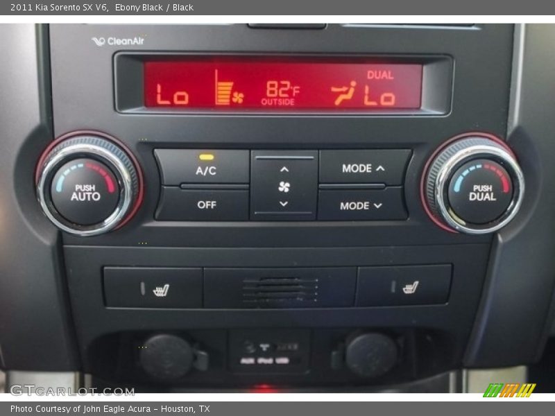 Ebony Black / Black 2011 Kia Sorento SX V6