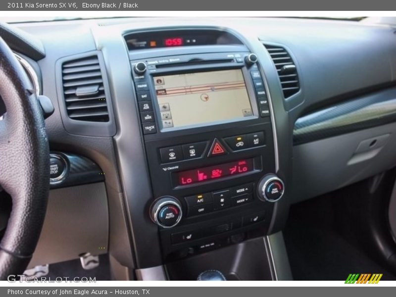 Ebony Black / Black 2011 Kia Sorento SX V6