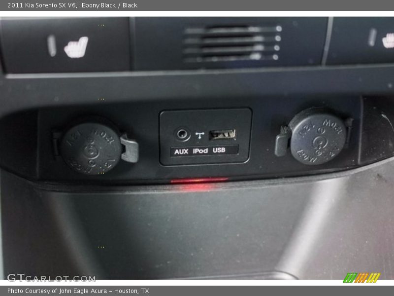 Ebony Black / Black 2011 Kia Sorento SX V6