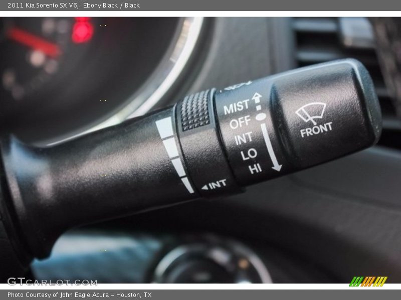 Ebony Black / Black 2011 Kia Sorento SX V6