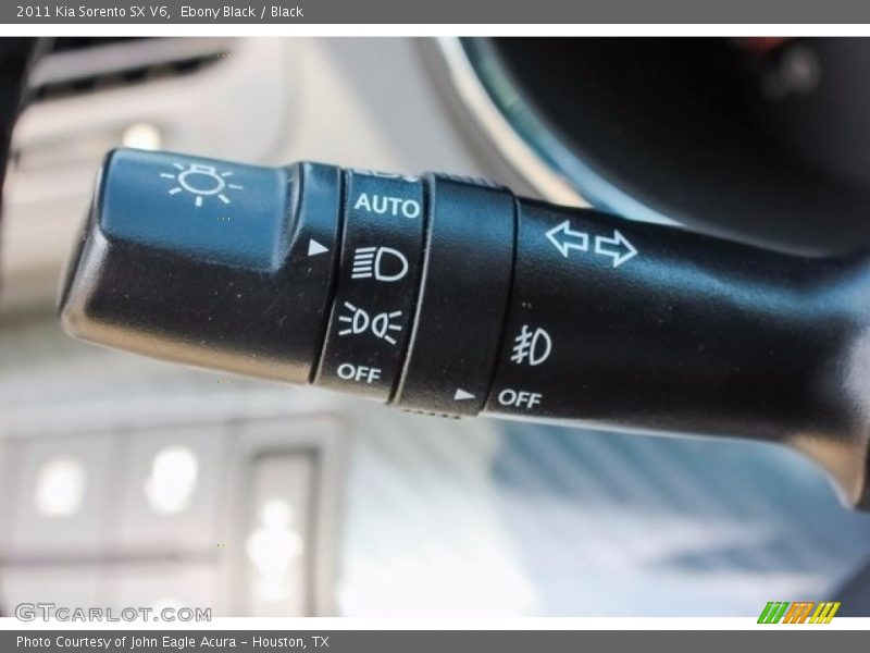 Ebony Black / Black 2011 Kia Sorento SX V6