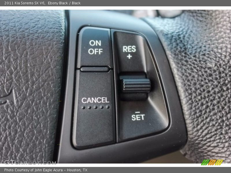 Ebony Black / Black 2011 Kia Sorento SX V6