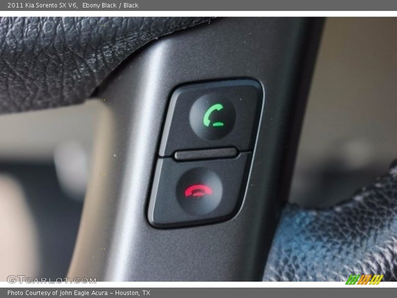 Ebony Black / Black 2011 Kia Sorento SX V6