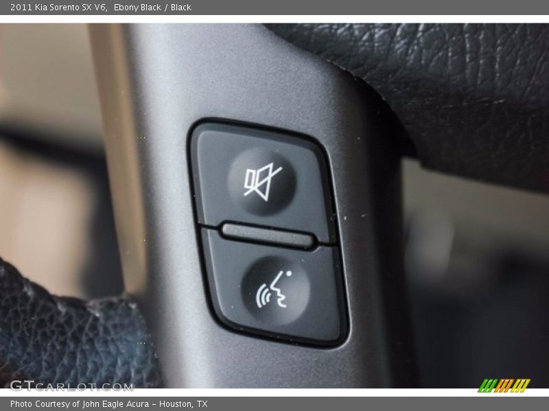 Ebony Black / Black 2011 Kia Sorento SX V6