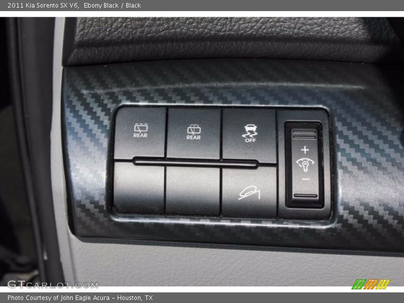 Ebony Black / Black 2011 Kia Sorento SX V6
