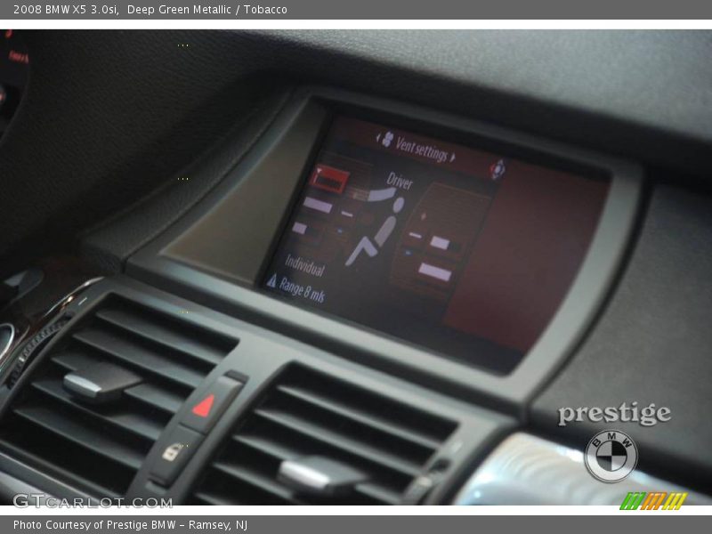 Deep Green Metallic / Tobacco 2008 BMW X5 3.0si