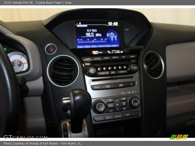 Crystal Black Pearl / Gray 2015 Honda Pilot SE