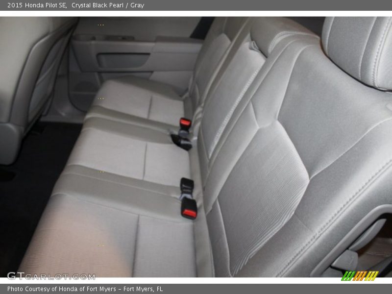 Crystal Black Pearl / Gray 2015 Honda Pilot SE