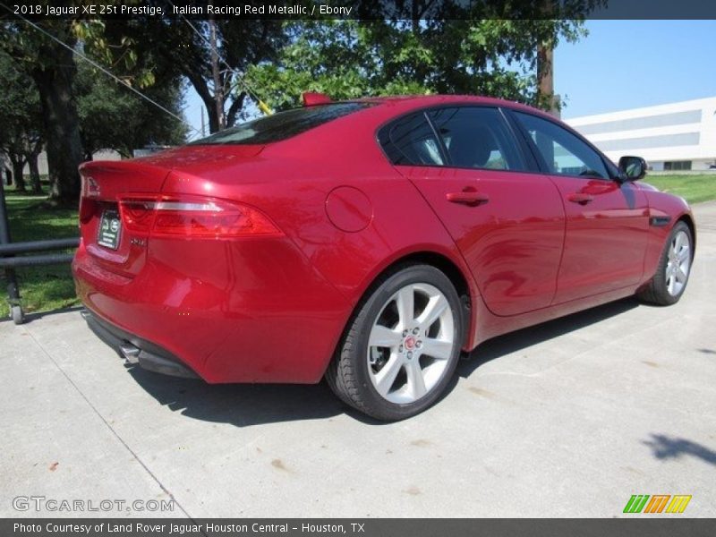 Italian Racing Red Metallic / Ebony 2018 Jaguar XE 25t Prestige