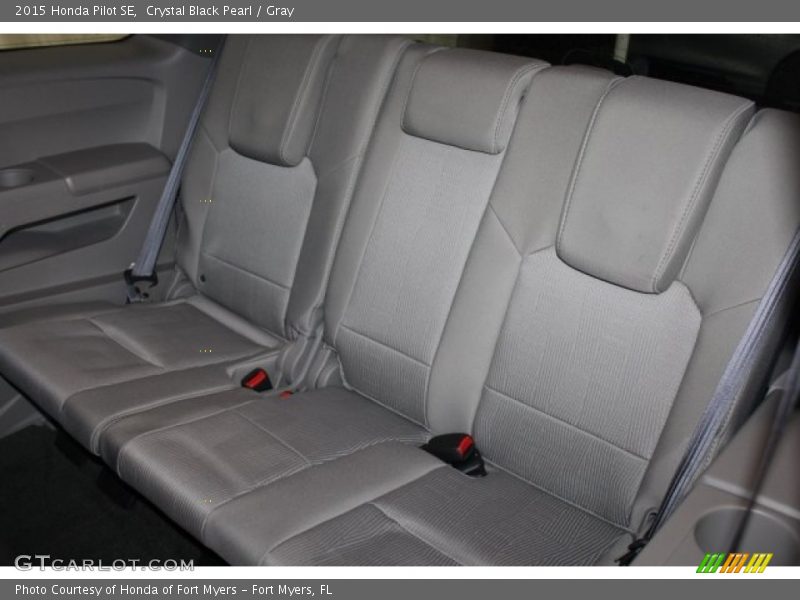Crystal Black Pearl / Gray 2015 Honda Pilot SE
