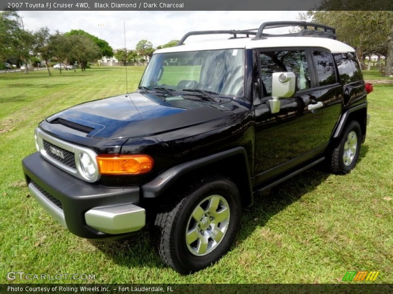 Black Diamond / Dark Charcoal 2007 Toyota FJ Cruiser 4WD