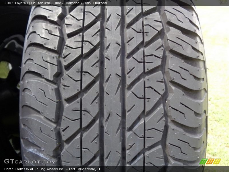 Black Diamond / Dark Charcoal 2007 Toyota FJ Cruiser 4WD