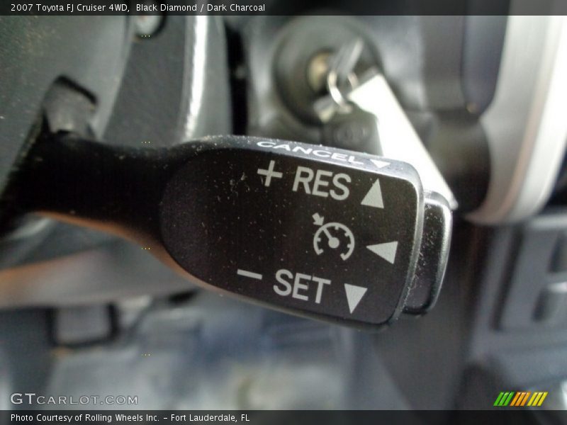 Black Diamond / Dark Charcoal 2007 Toyota FJ Cruiser 4WD