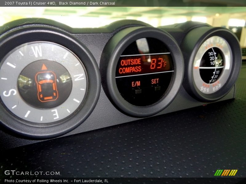 Black Diamond / Dark Charcoal 2007 Toyota FJ Cruiser 4WD