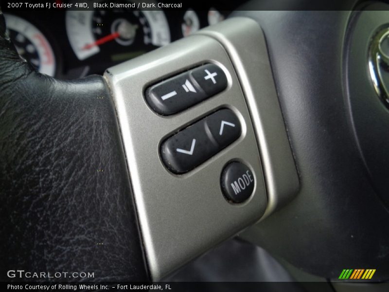 Black Diamond / Dark Charcoal 2007 Toyota FJ Cruiser 4WD