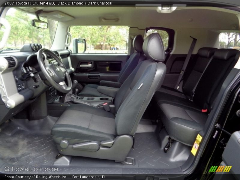 Black Diamond / Dark Charcoal 2007 Toyota FJ Cruiser 4WD