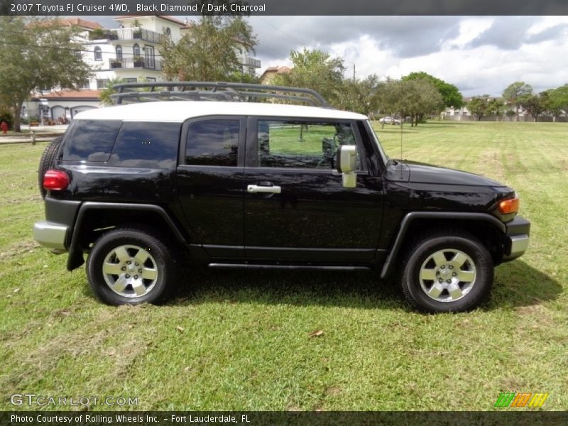Black Diamond / Dark Charcoal 2007 Toyota FJ Cruiser 4WD