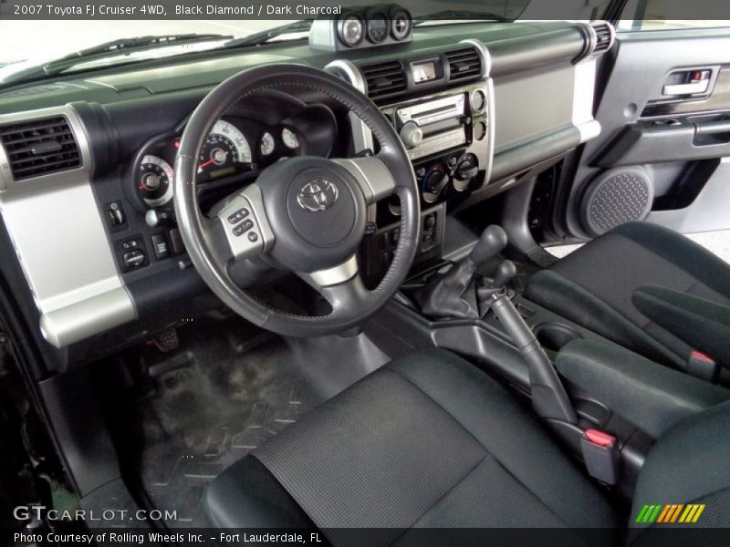 Black Diamond / Dark Charcoal 2007 Toyota FJ Cruiser 4WD