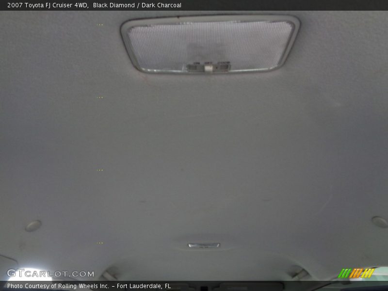 Black Diamond / Dark Charcoal 2007 Toyota FJ Cruiser 4WD