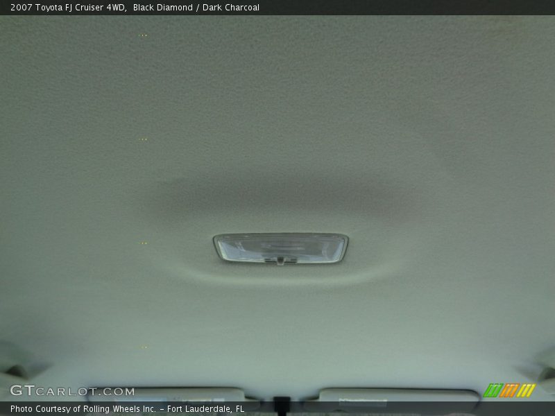 Black Diamond / Dark Charcoal 2007 Toyota FJ Cruiser 4WD