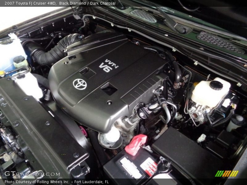 Black Diamond / Dark Charcoal 2007 Toyota FJ Cruiser 4WD