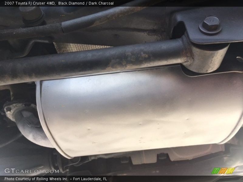 Black Diamond / Dark Charcoal 2007 Toyota FJ Cruiser 4WD