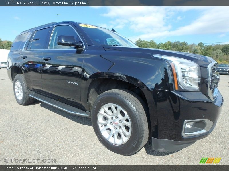 Onyx Black / Jet Black 2017 GMC Yukon SLT 4WD