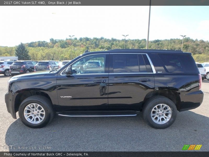 Onyx Black / Jet Black 2017 GMC Yukon SLT 4WD