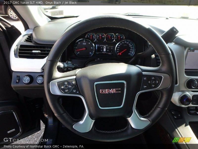 Onyx Black / Jet Black 2017 GMC Yukon SLT 4WD