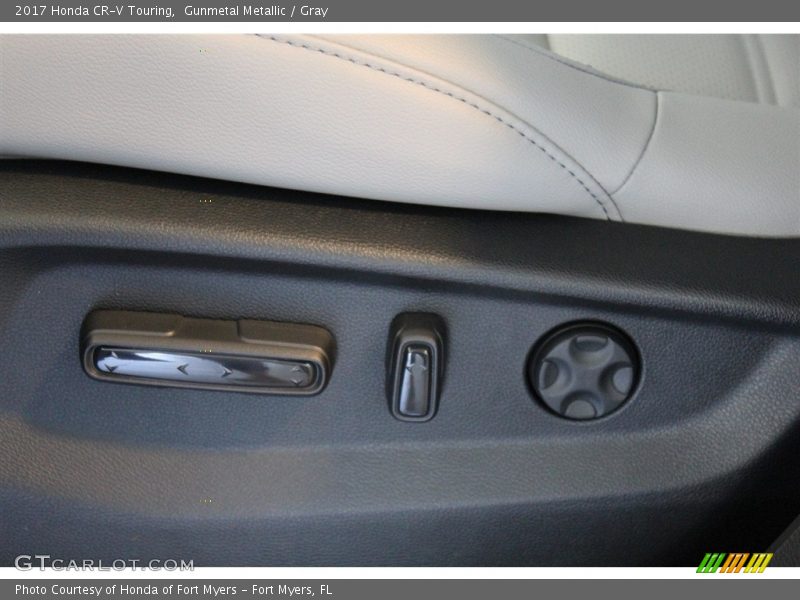 Gunmetal Metallic / Gray 2017 Honda CR-V Touring