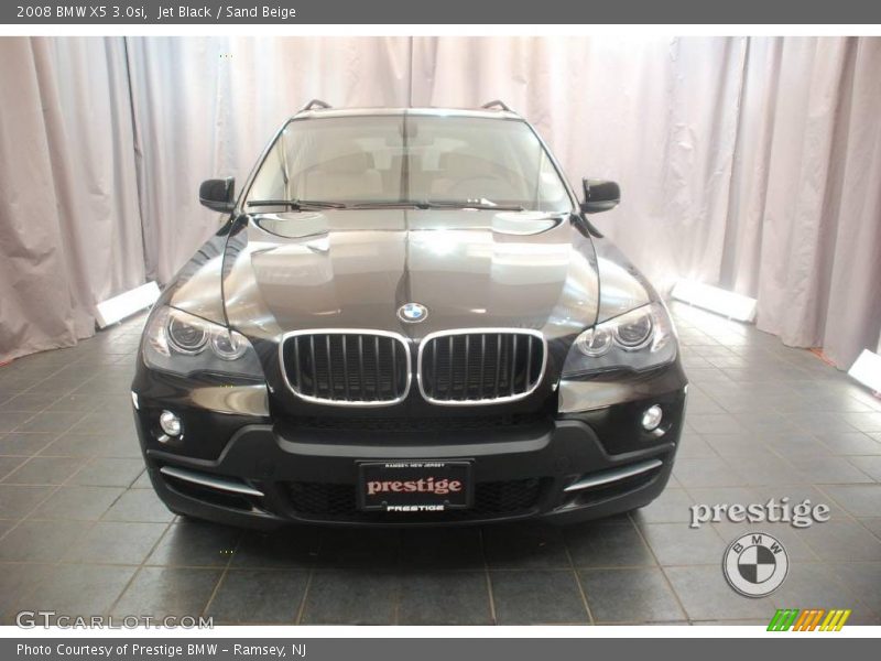 Jet Black / Sand Beige 2008 BMW X5 3.0si