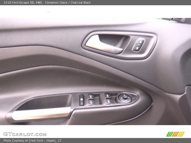 Cinnamon Glaze / Charcoal Black 2018 Ford Escape SEL 4WD