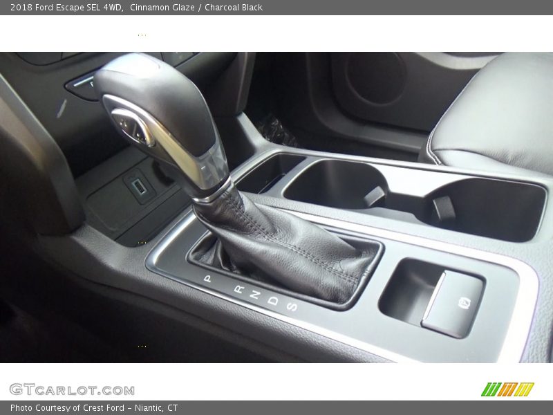 Cinnamon Glaze / Charcoal Black 2018 Ford Escape SEL 4WD