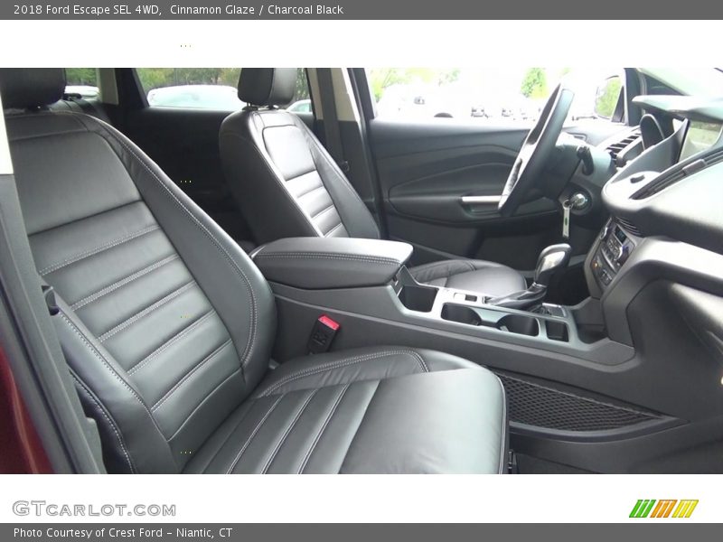 Cinnamon Glaze / Charcoal Black 2018 Ford Escape SEL 4WD