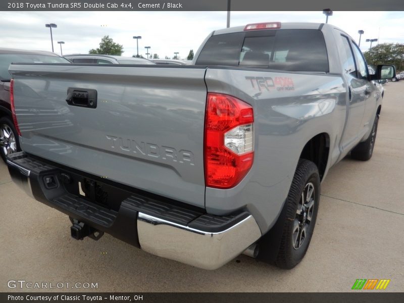 Cement / Black 2018 Toyota Tundra SR5 Double Cab 4x4